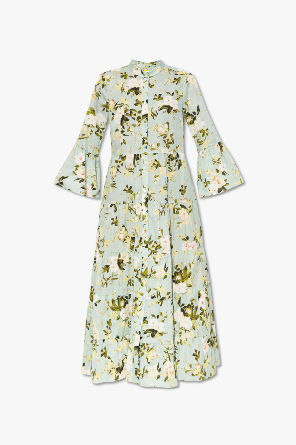 Blue 'Panthea' dress Erdem - show me your mumu hacienda